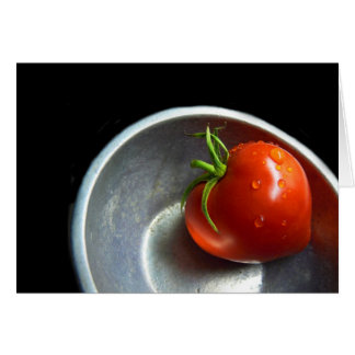 enslig tomat hälsningskort