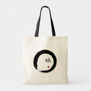 Enso Circle med symbol för dotter Tygkasse
