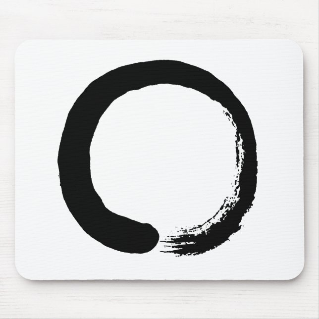 Enso cirklar ZenCalligraphy Musmatta (Framsidan)
