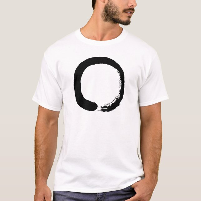Enso cirklar ZenCalligraphy Tröja (Framsida)