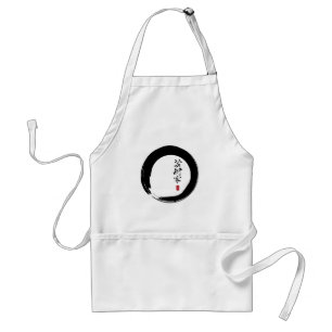Enso med japanska för "Artist" Förkläde
