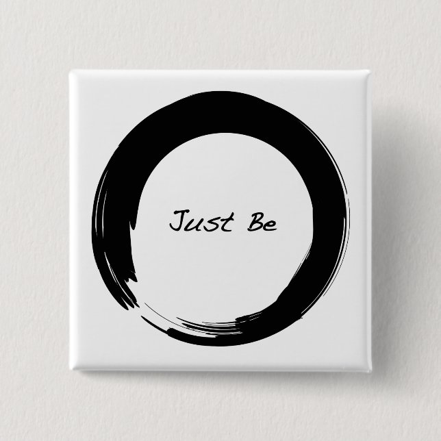 Enso med Just Be Knapp (Framsida)
