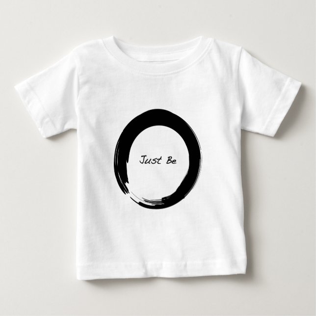 Enso med Just Be T Shirt (Framsida)