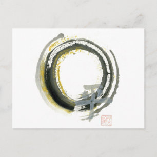 Enso med PAX, Sumi-e Vykort