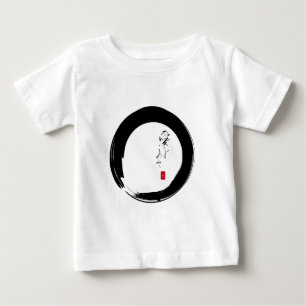Enso med "With Kärlek"-kanji-text T Shirt