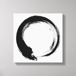 Enso Zen Circle Canvastryck