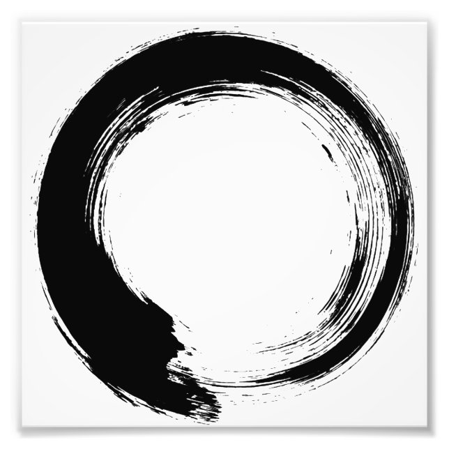 Enso Zen Circle Fototryck (Framsidan)
