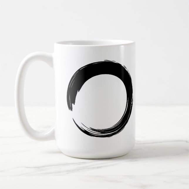  Enso Zen Circle Kaffemugg (Vänster)