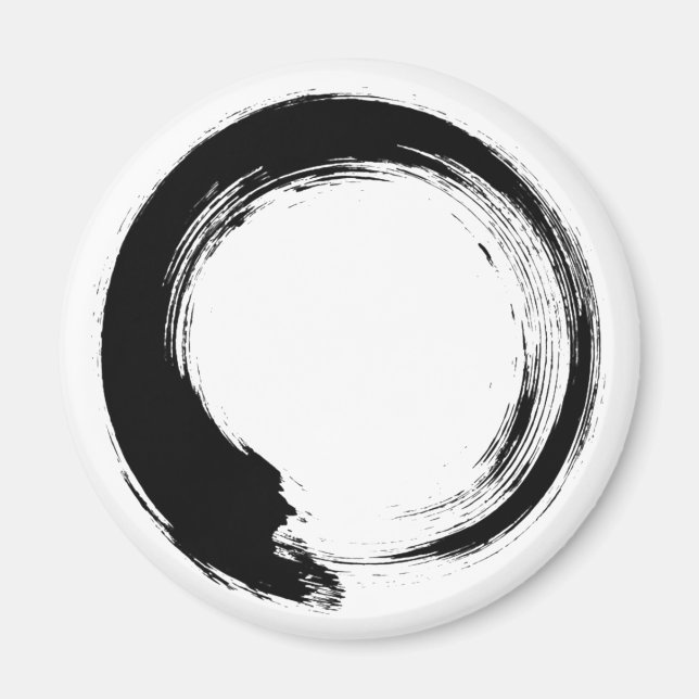 Enso Zen Circle Magnet (Framsidan)
