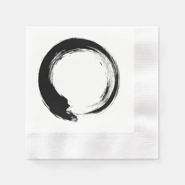 Enso Zen Circle Pappersservett (Framsidan)