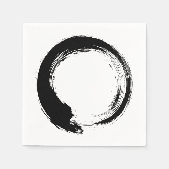 Enso Zen Circle Pappersservett (Framsidan)