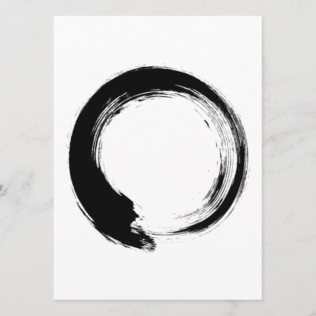 Enso Zen Circle Rådkort (Framsida)