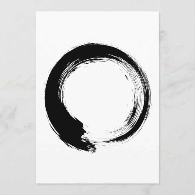Enso Zen Circle Rådkort (Framsida)