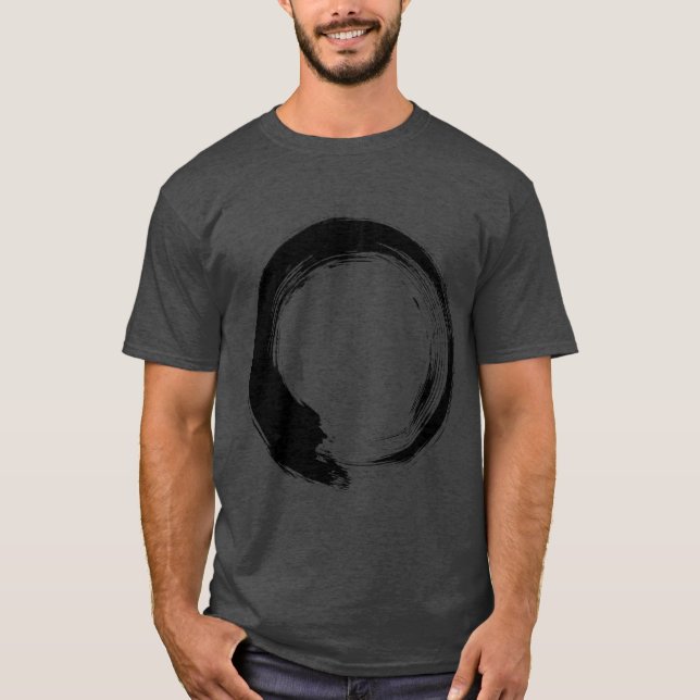 Enso Zen Circle T Shirt (Framsida)