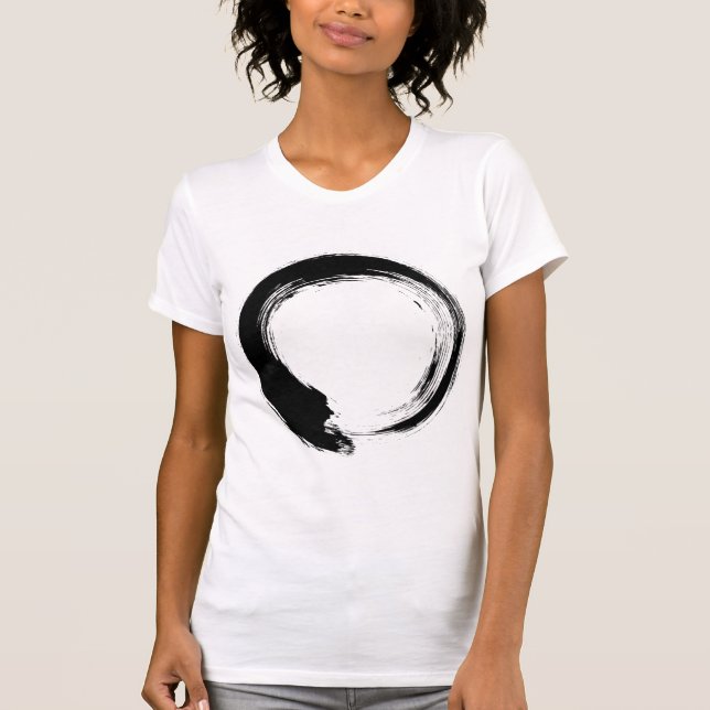 Enso Zen Circle T Shirt (Framsida)