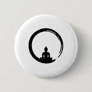 Enso, Zen, Cirkel, Buddha Meditation Japan Kalligr Knapp