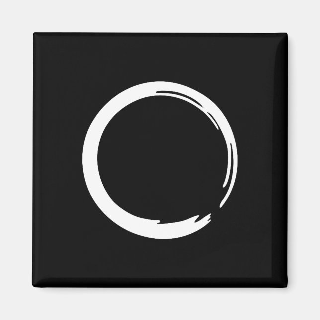 Enso, Zen, Cirkel, Symbol, Buddhism, Buddha, Medit Magnet (Framsidan)