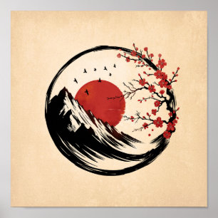 Enso Zen: Dawn's Tranquibility Poster