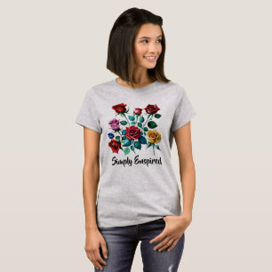 Enspired Vatten Färg Ro T-Shirt