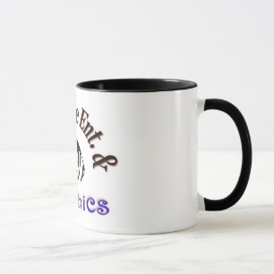 Ent Blk-öga. & diagramkaffemugg Mugg