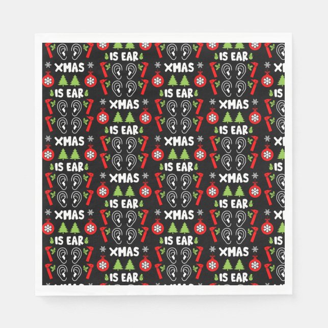 ENT Doktor jul Pappersservett (Framsidan)