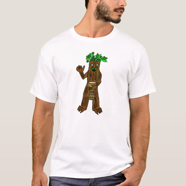 Ent manar för handelsresandeträd T-tröja Tee Shirt (Framsida)