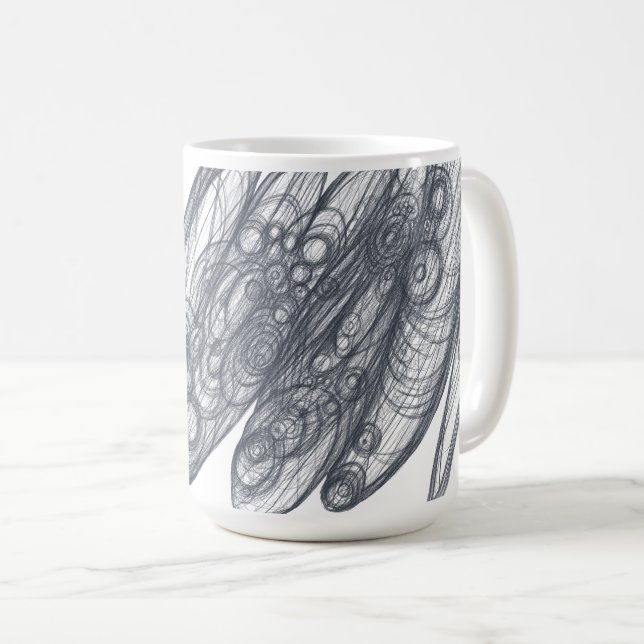 Entangled Cosmos Kaffemugg (Framsida höger)