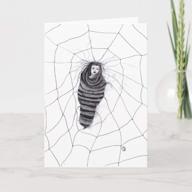 "Entangled" tomt inuti Kort (Framsida)