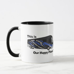 Entegra Aspire Blue Lycklig Ställe design Mugg