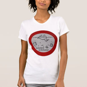 Entenbrot ist Ententod (kvinna skjorta) T Shirt
