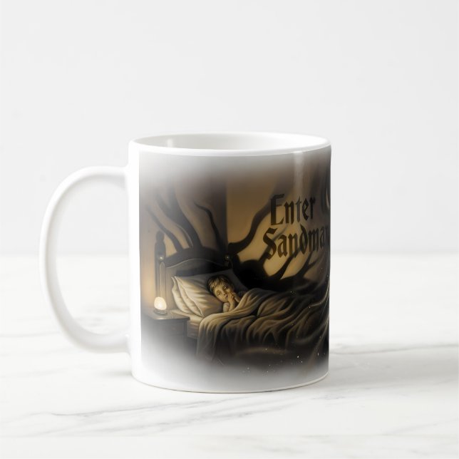 Enter Sandman gotisk mardrömsmugg för barn Kaffemugg (Vänster)