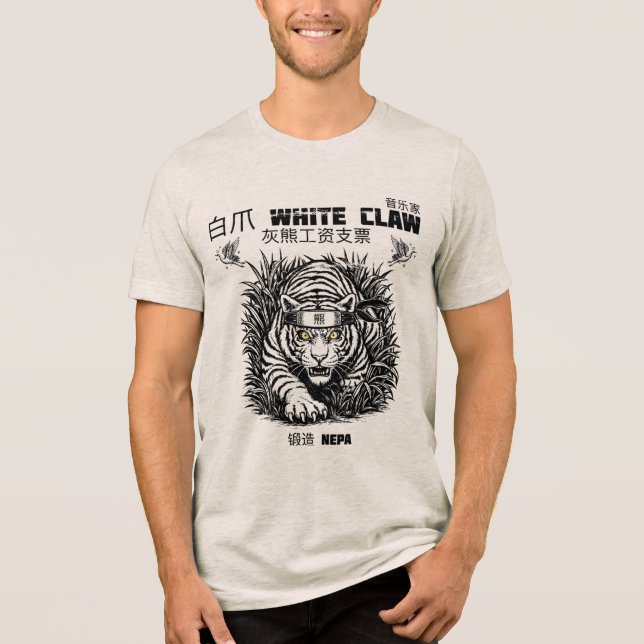 Enter The White Claw II T Shirt (Framsida)