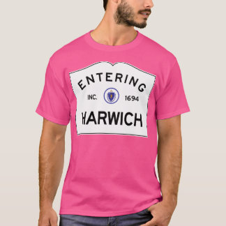 Entering Harwich Massachusetts - Samväldet av M T Shirt