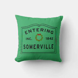 Entering Somerville, MORSA Helgdag Kudde