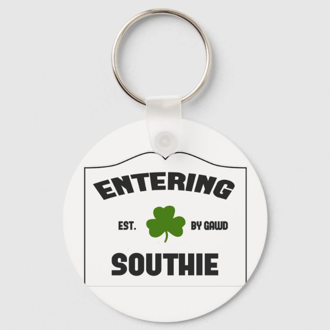 Entering Southie Nyckelring (Framsida)