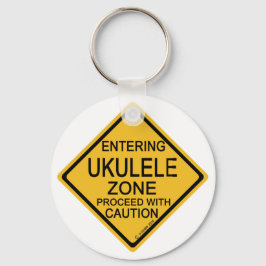 Entering Ukulele Zon Nyckelring