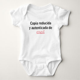 Enterizo copia reducida y autenticada t shirt