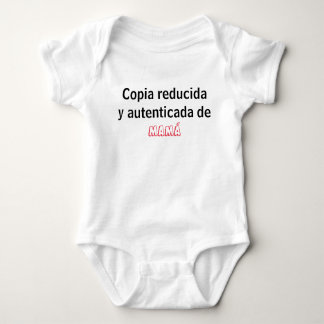 Enterizo copia reducida y autenticada t shirt