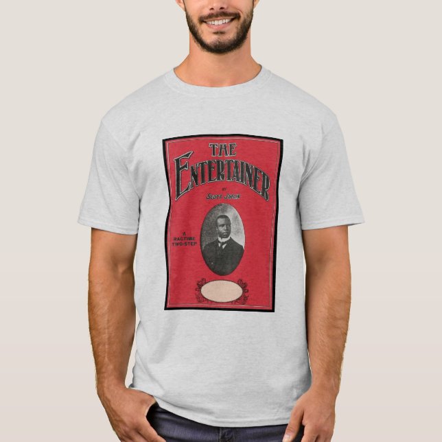 Entertainer Scott Joplin Vintage Songbook Cove Tee (Framsida)
