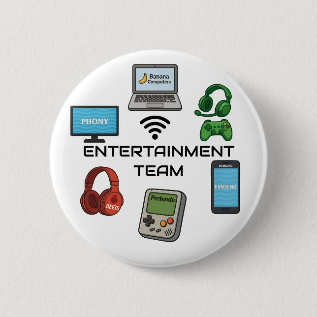 Entertainment Team Button Knapp (Framsida)