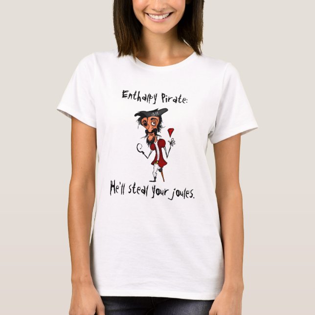 Enthalpypirat T-shirt (Framsida)