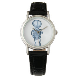 Enthrallad ethan Literary Skeleton med Bok Armbandsur