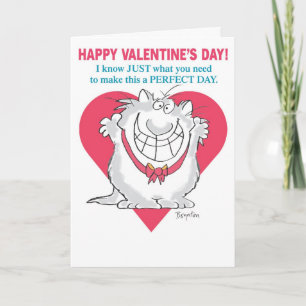 ENTHUSIASTIC CAT-Valentineser efter Boynton Helgkort