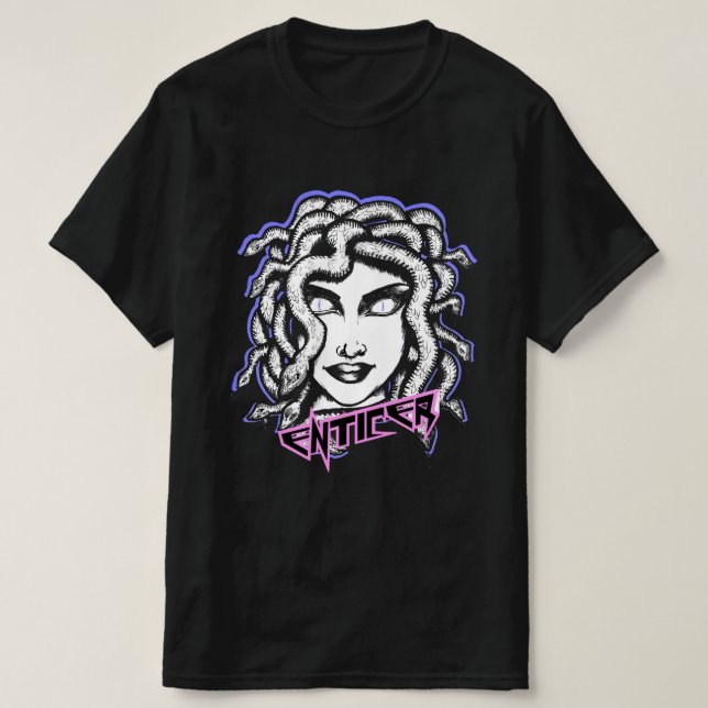 Enticer Medusa Shirt T Shirt (Design framsida)