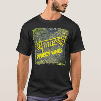 ENTICER STREET LINJER SHIRT-BLACK T SHIRT