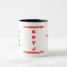 ENTJ-personlighetsmugg Två-Tonad Mugg