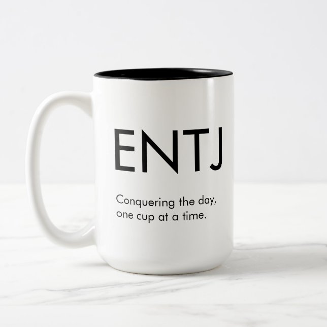 ENTJ:s erövrande dag Mugg Gift (Vänster)