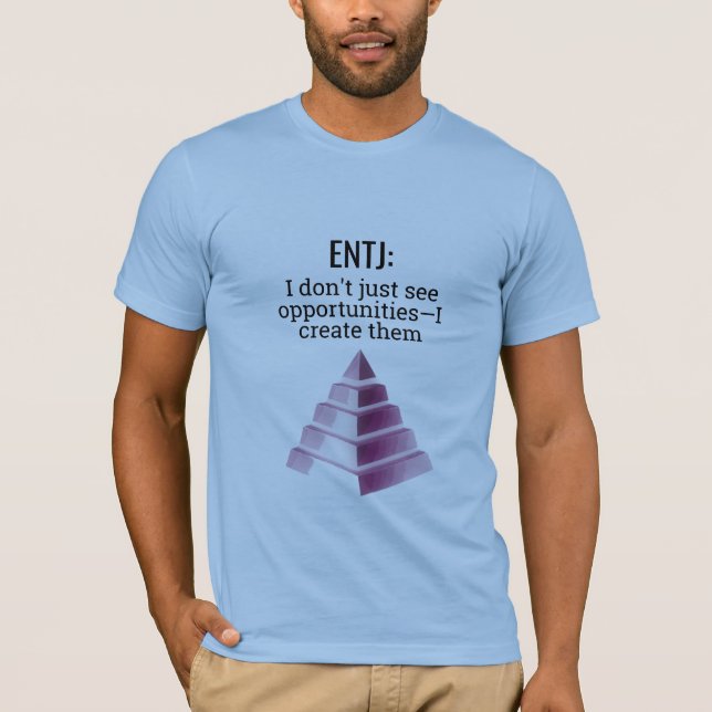 ENTJ: Skapande möjligheter T Shirt (Framsida)