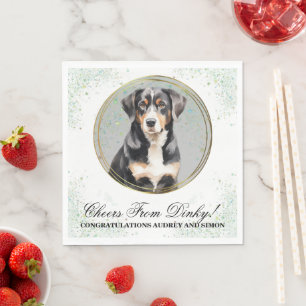 Entlebucher Mountain Dog Servetter med Foto