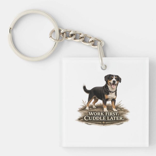 Entlebucher Mountain Dog – Work First Cuddle Later (Framsidan)